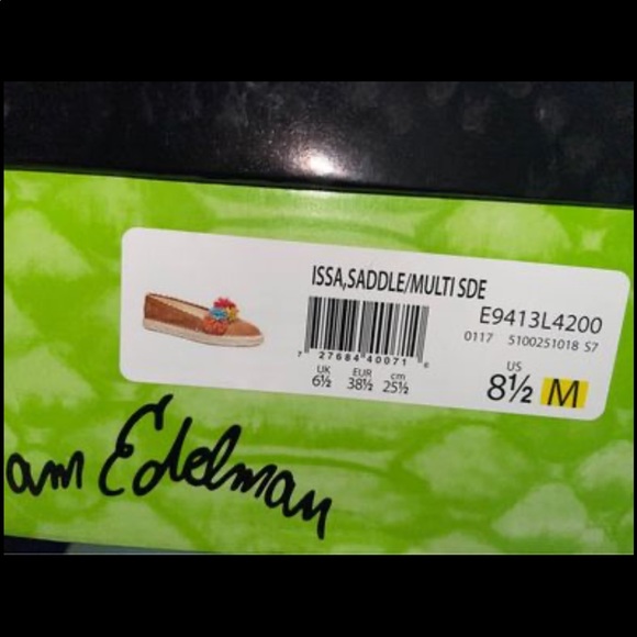 Colorful saddle shoe size 8.5 by Sam Edelman - Picture 3 of 3